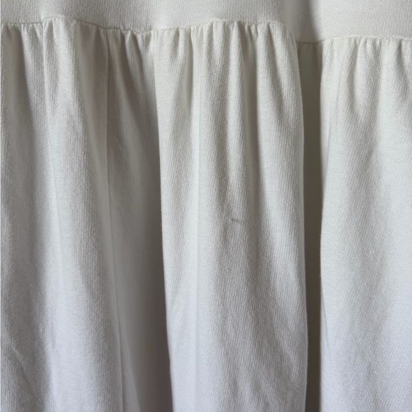 Jillian Harris x Jardines Domaine White Roadtrip Baby Doll French Terry Dress - Picture 8 of 9